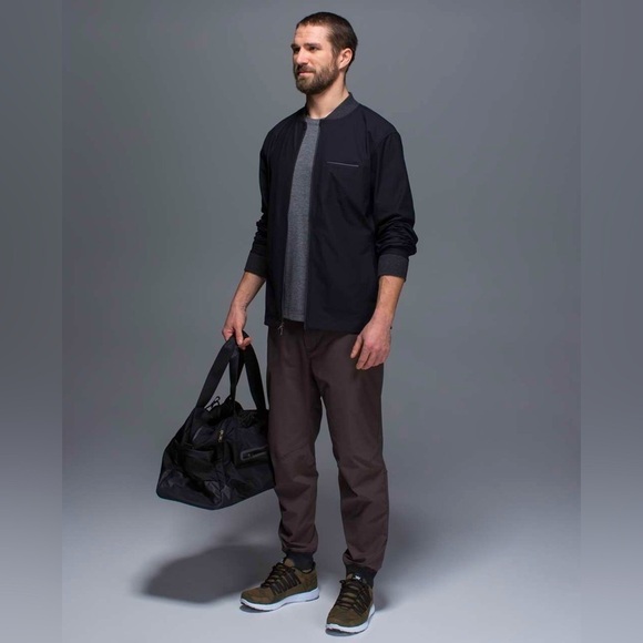 lululemon athletica Other - LULULEMON | SWIPE RIGHT JACKET HEATHERED BLACK IN LARGE